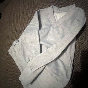 Gray women’s jogging suit